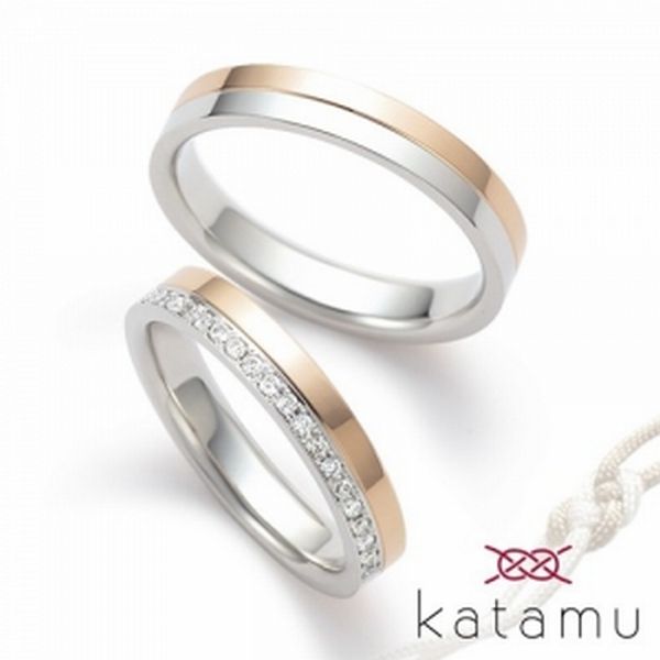 姫路着け心地の良い結婚指輪Katamu３