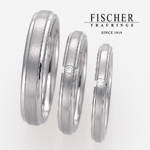 毎日着けたい結婚指輪FISCHER
9650230/9750230