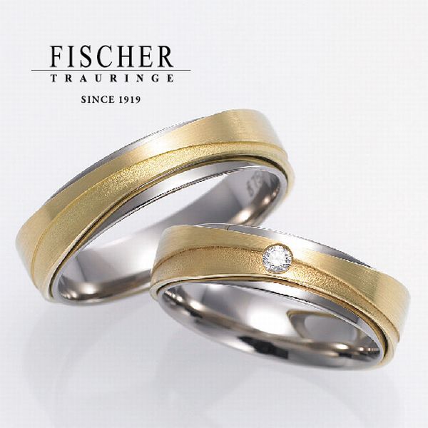 姫路　FISCHER　鍛造構造結婚指輪