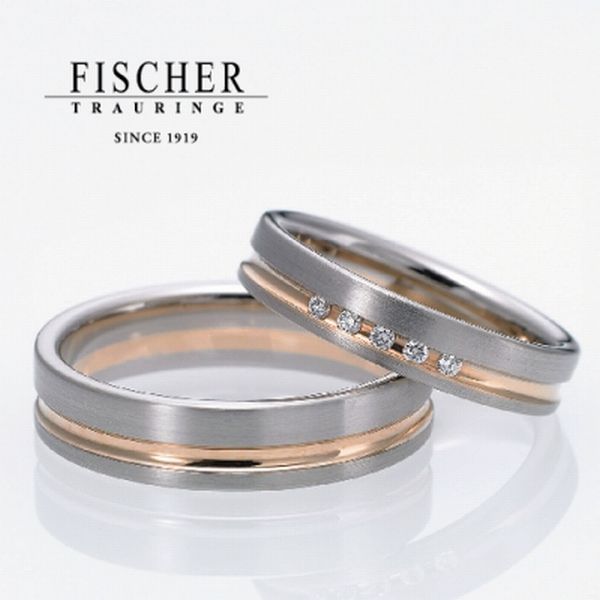 姫路　FISCHER　鍛造構造　結婚指輪