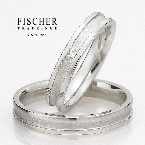 姫路　FISCHER　鍛造構造結婚指輪