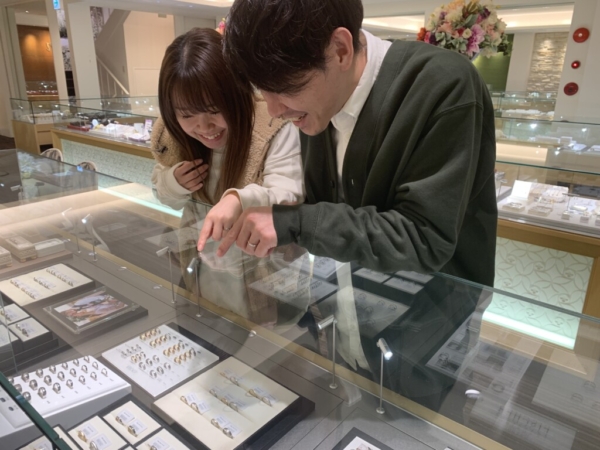 宍粟市よりご来店『FISCHERの結婚指輪』をご成約