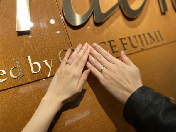 姫路市・赤穂市よりご来店『FISCHER』の結婚指輪をご成約