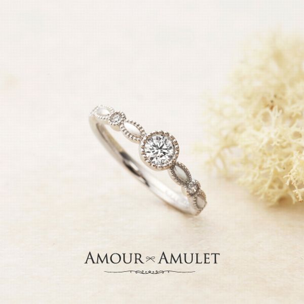 鳥取県版　おすすめの婚約指輪　AMOUR AMULET