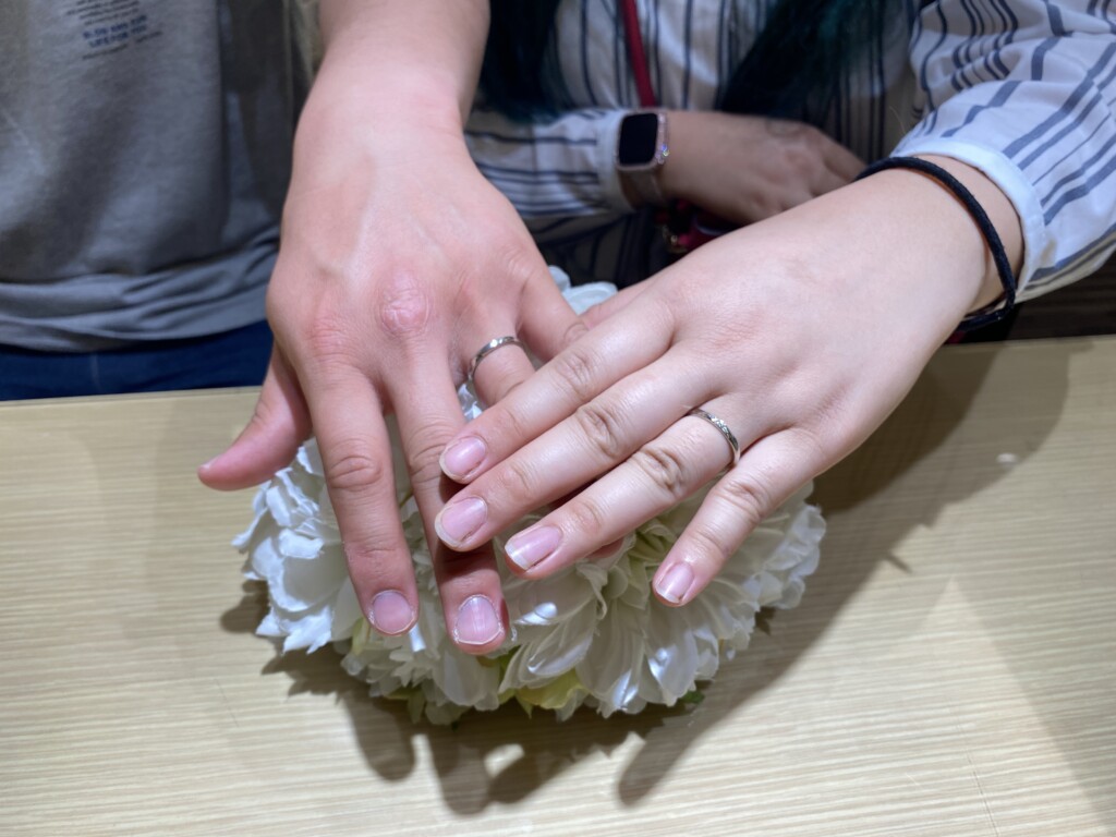 姫路市Disneyの結婚指輪をご成約