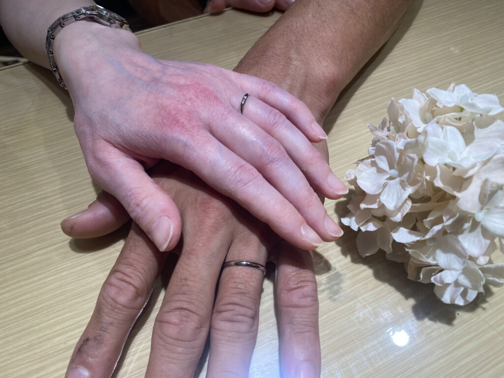 姫路市よりご来店『LA TERRE』の結婚指輪をご成約