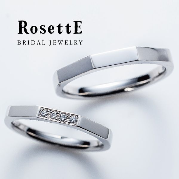 エメラルドカットの婚約指輪特集　RosettE