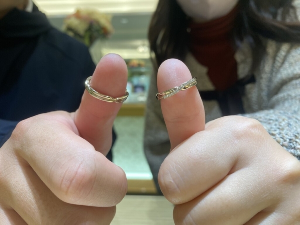姫路市からご来店「katamu」の結婚指輪をご成約頂きました
