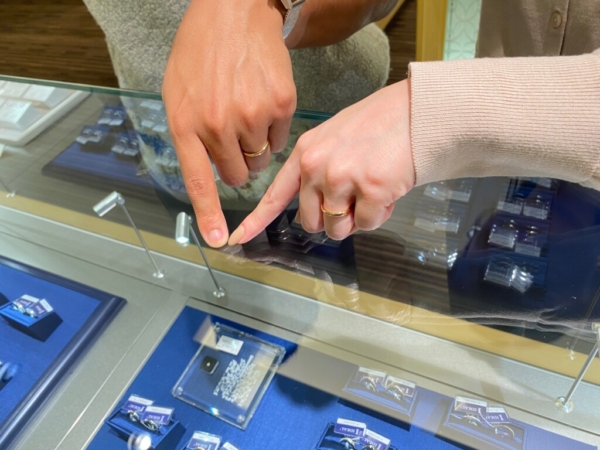 姫路市からご来店「IDEAL Plus fort」のマリッジリングをご成約いただきました
