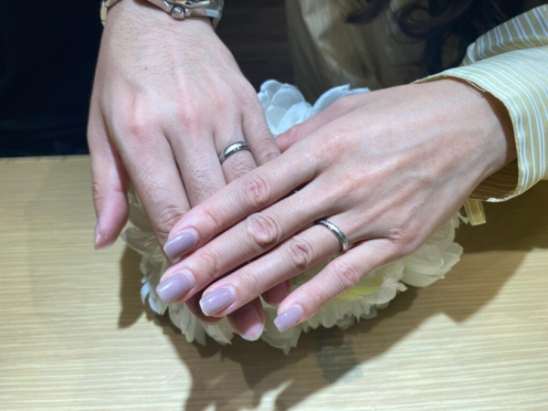 兵庫県加古川市からご来店【FISCHER】のマリッジリングをご成約頂きました