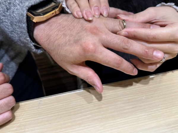 兵庫県姫路市からご来店「IDEAL plus fort」の結婚指輪をご成約頂きました