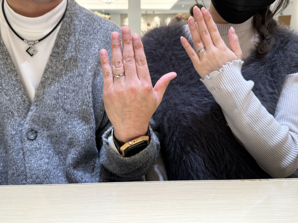 兵庫県姫路市からご来店「IDEAL plus fort」のマリッジリングをご成約頂きました