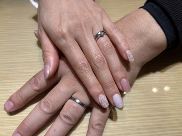 京都市姫路市からご来店「FISCHER」のマリッジリングをご成約頂きました