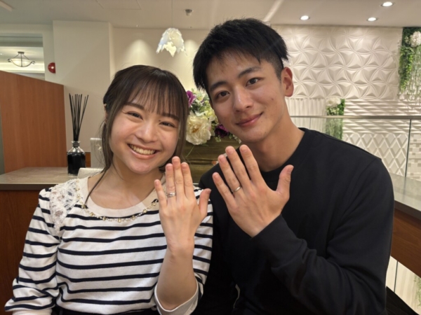 兵庫県姫路市からご来店「FISCHER」の結婚指輪をご成約頂きました
