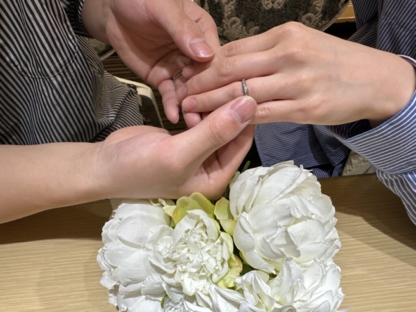 兵庫県相生市からご来店「FISCHER」の結婚指輪をご成約頂きました