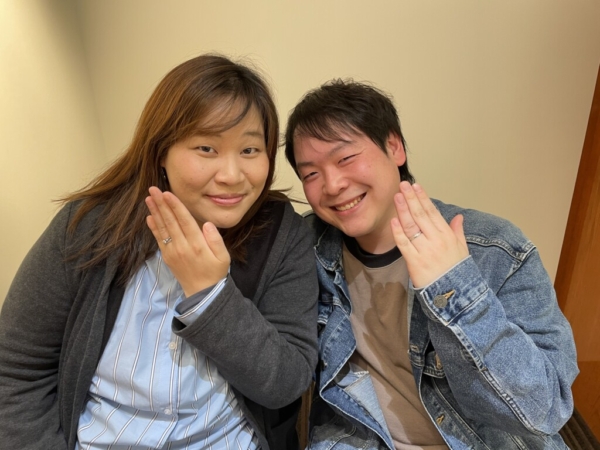 兵庫県姫路市からご来店「FISCHER」の結婚指輪をご成約頂きました
