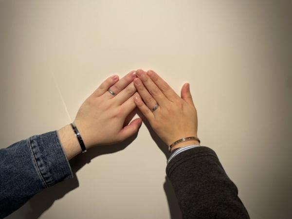 兵庫県姫路市からご来店「FISCHER」のマリッジリングをご成約頂きました