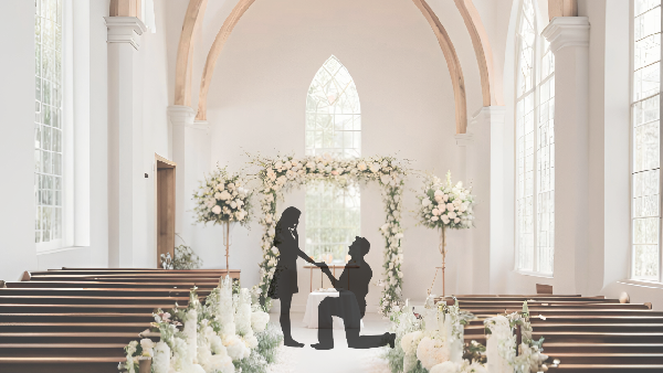 チャペルプロポーズ