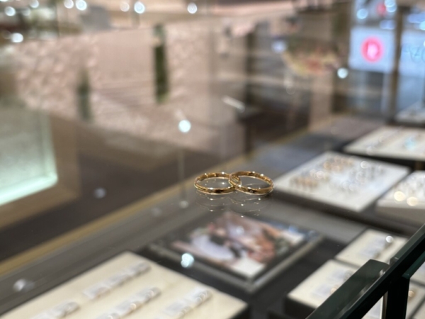 姫路市からご来店「FISCHER」のマリッジリングをご成約頂きました
