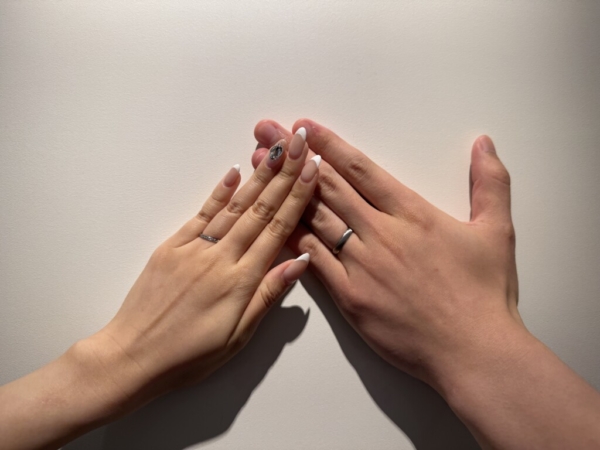 姫路市からご来店「フィッシャー」のマリッジリングご成約頂きました