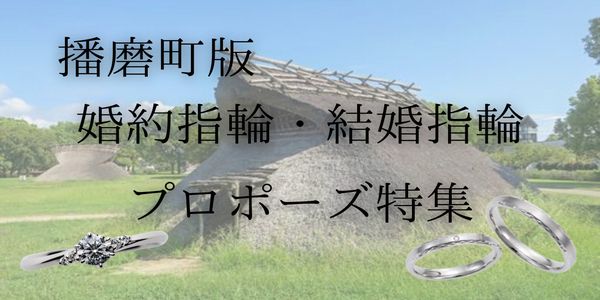 【播磨町】おすすめの婚約指輪・結婚指輪・プロポーズスポット特集