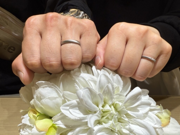 赤穂市からご来店「FISCHER」のマリッジリングをご成約頂きました