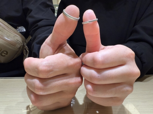 赤穂市からご来店「FISCHER・フィッシャー」の結婚指輪をご成約頂きました