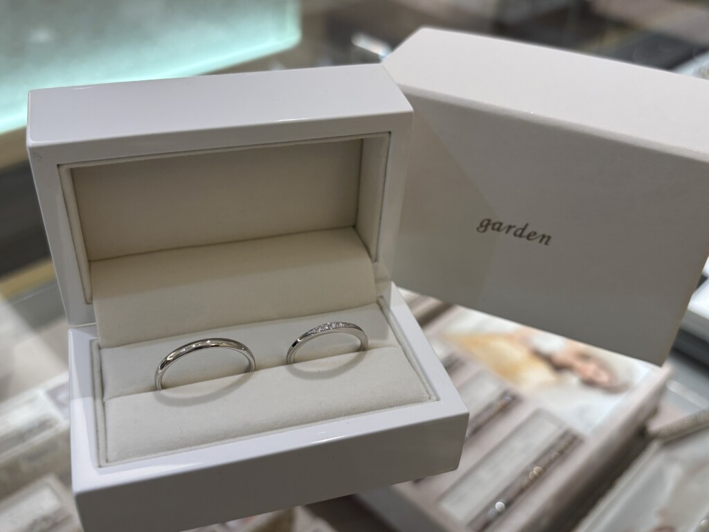 岩手県・姫路市よりご来店「IDEAL Plus fort」のマリッジリングをご成約頂きました