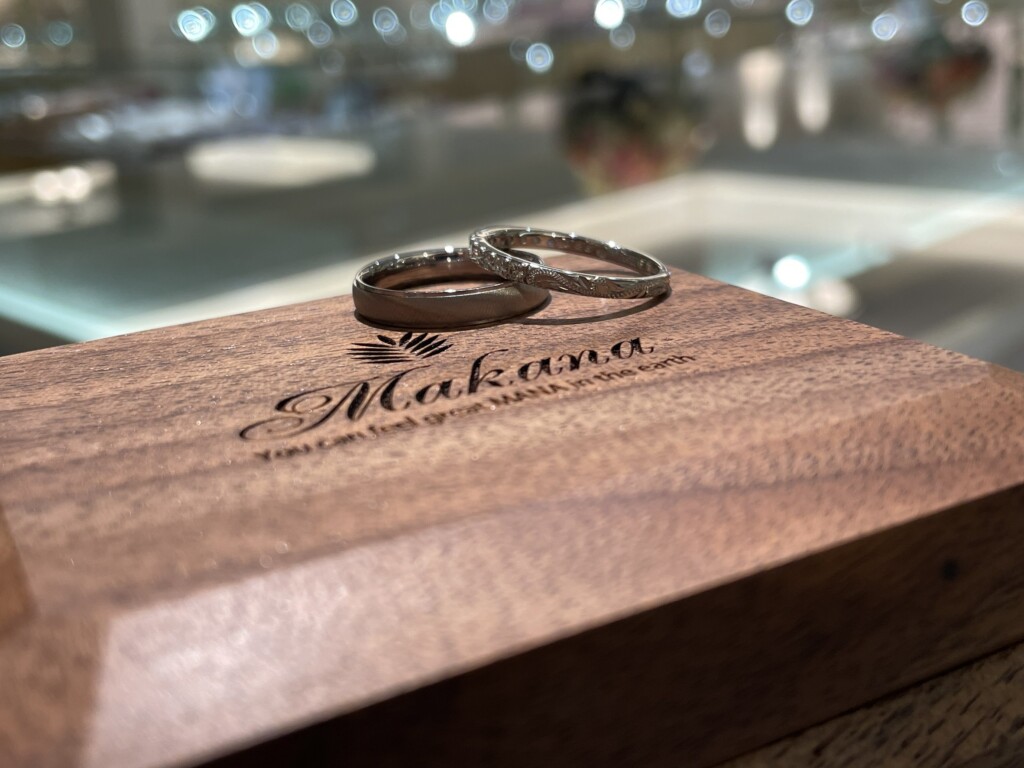 加古川市からご来店「FISCHER・Makana」のマリッジリングをご成約頂きました