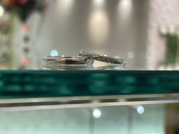 加古川市姫路市からご来店「アイデアルプリュフォール・Only you」の結婚指輪をご成約