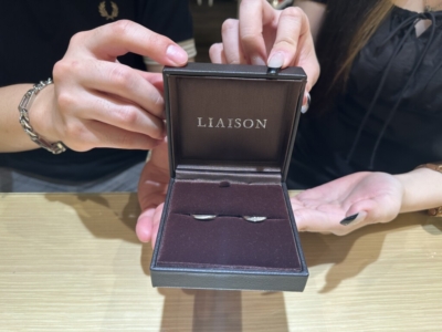 姫路市よりご来店「LIAISON」の結婚指輪をご成約頂きました