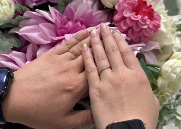 姫路市からご来店「IDEAL Plus fort」の結婚指輪をご成約頂きました