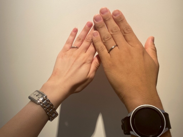 姫路市よりご来店「IDEAL Plus fort・アイデアルプリュフォール」の結婚指輪をご成約