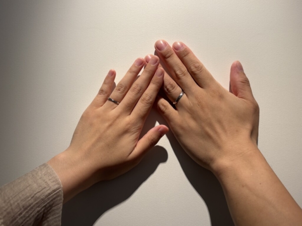 姫路市よりご来店「RosettE/SP・ロゼットエスピー」の結婚指輪をご成約頂きました