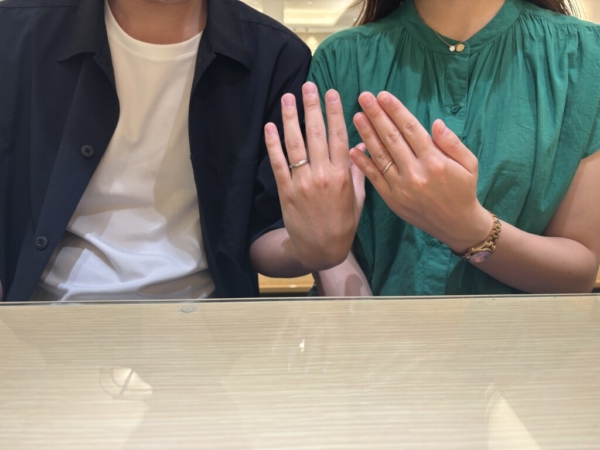 加古川市からご来店「IROノHA」の結婚指輪・マリッジリングをご成約頂きました