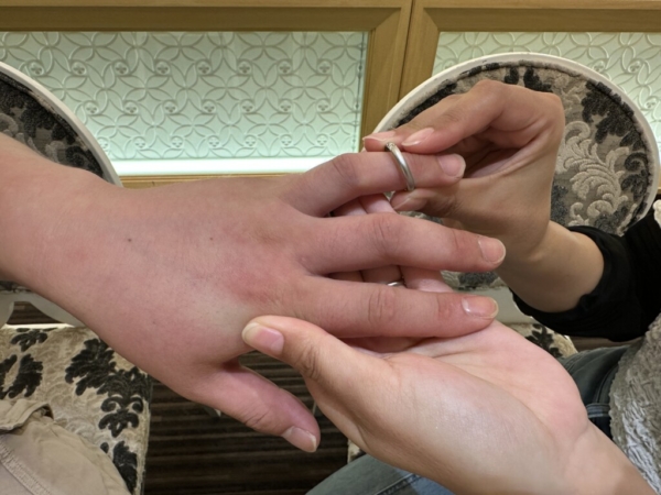 加古川市からご来店「FISCHER」の結婚指輪をご成約いただきました