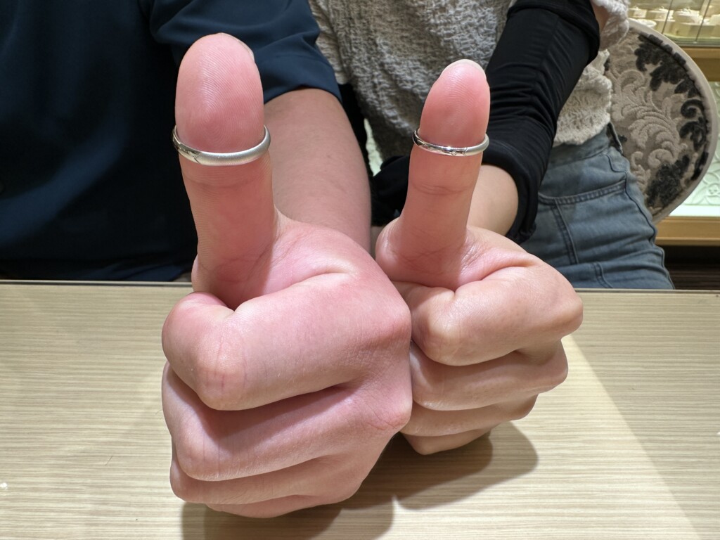 加古川市からご来店「FISCHER」の結婚指輪をご成約いただきました