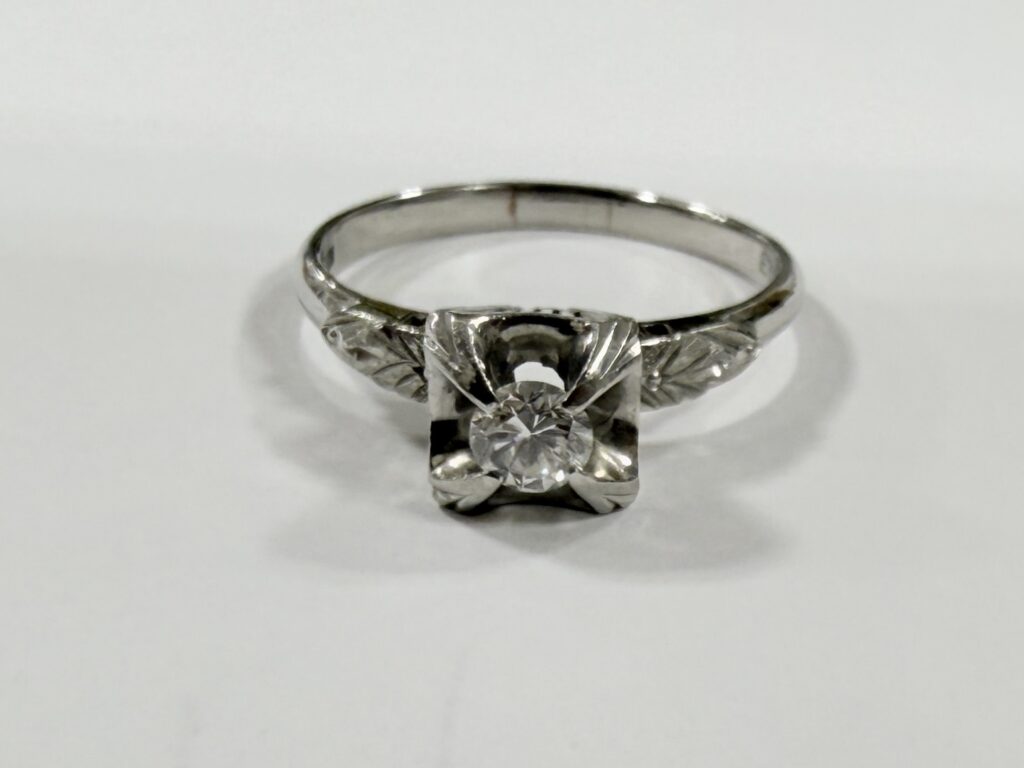 「母から譲り受けたリング」を普段使い出来るようにデザインを変更