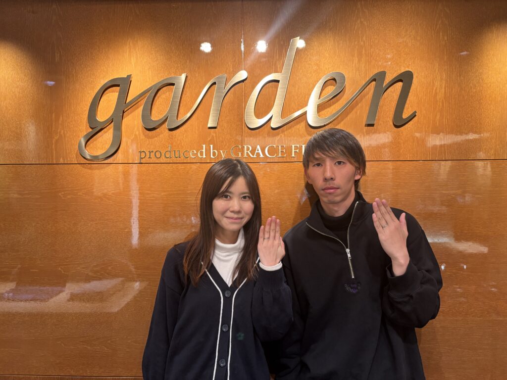 姫路市よりご来店「FISCHER」の結婚指輪をご成約