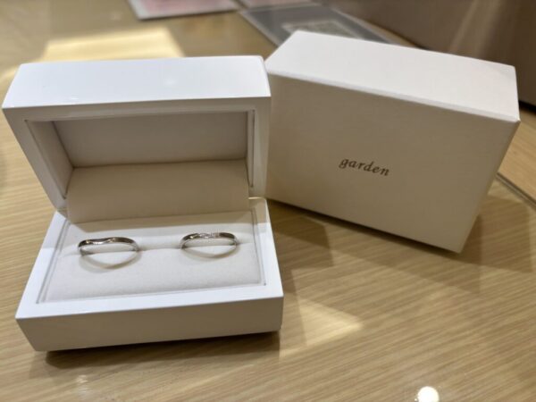 神崎郡・加古川市からご来店「IDEAL Plusfort」の結婚指輪をご成約頂きました