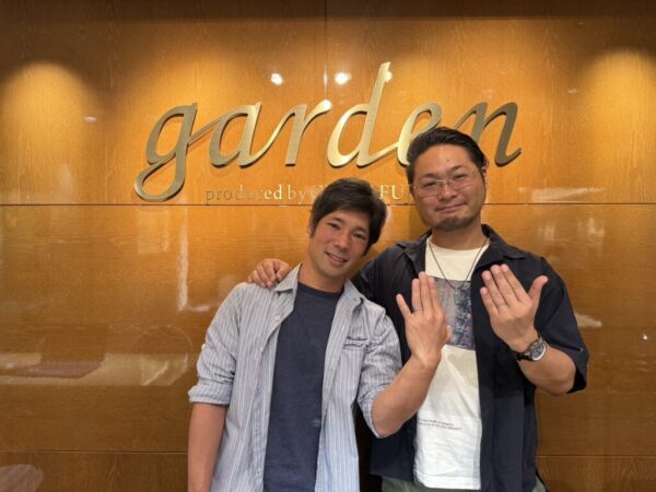 姫路市からご来店「FISCHER/フィッシャー」の結婚指輪をご成約いただきました