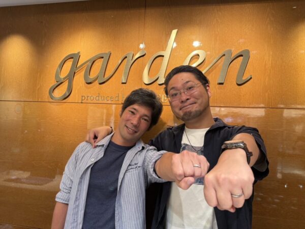 姫路市からご来店「FISCHER/フィッシャー」の結婚指輪をご成約いただきました