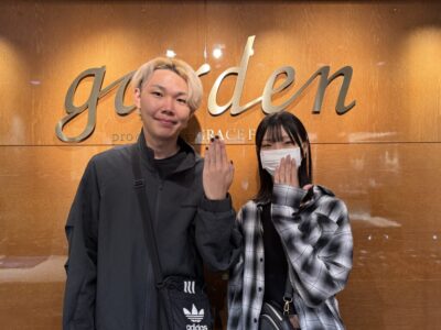 姫路市からご来店「Pilot Bridal」の結婚指輪をご成約頂きました