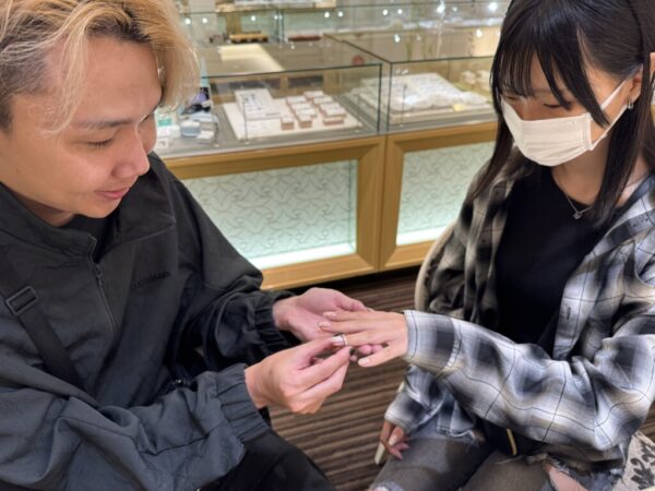 姫路市からご来店「Pilot Bridal・パイロットブライダル」の結婚指輪をご成約頂きました