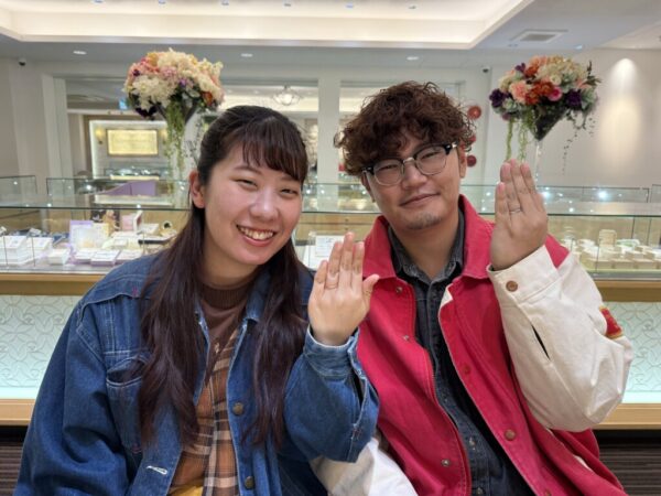 加古川市からご来店「FISCHER/フィッシャー」のマリッジリングをご成約頂きました