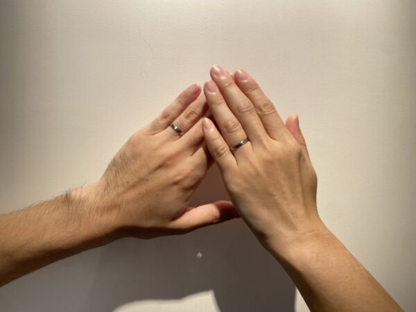 姫路市からご来店「FISCHER/フィッシャー」の結婚指輪をご成約頂きました